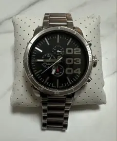 DIESEL クロノグラフ腕時計 ブラック