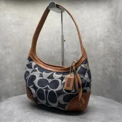 COACH 12748 Signature Denim Hobo Bag Y2K