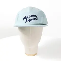 maison kitsuné 水色 キャップ　新品未使用のサムネイル