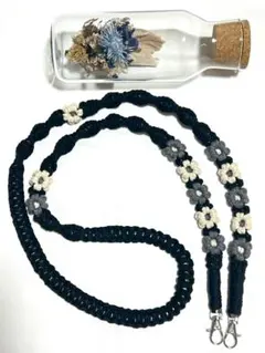 ショルダーストラップ　ネックストラップ　スマホショルダー　マクラメ