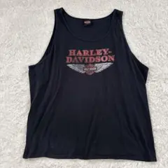 海外古着　Harley-Davidson タンクトップ 両面プリント　3XL