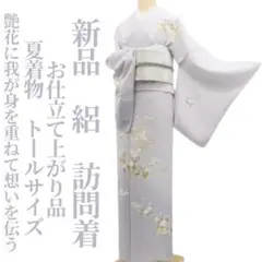 さんちゃん 新品 絽 五泉 お仕立て上がり 手描き友禅 訪問着 6044 さんちゃん様専用 新品 絽 五泉 お仕立て上がり 手描き友禅 訪問着