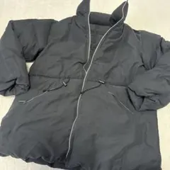 組曲リバーシブル 肉厚ダウンコートジャンパー黒