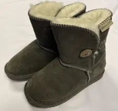 値下げ　あったか　ウール100% 子供ブーツ 19cm d1