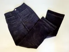 即発送⭐︎H&M ブラック コーデュロイパンツ サイズ34