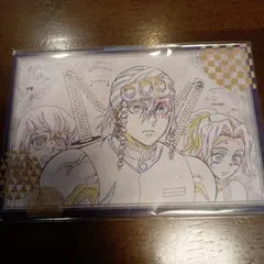 鬼滅の刃　ufotable dining 遊郭編　お楽しみくじポスカ　宇髄天元