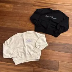 GUクロップドトレーナー 2色セット