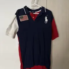 Polo Ralph Lauren アメリカ国旗ポロシャツ XL