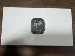 Apple Watch Ultra 2ブラックとチタニウムミラネーゼループ M