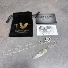 TADY&KING フェザー ネックレス ターコイズのサムネイル