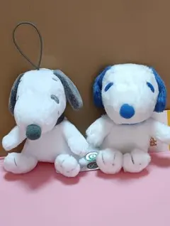 スヌーピー　PEANUTS 　ぬいぐるみ　マスコット(2種セット)【新品タグ付】
