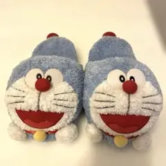 ドラえもん スリッパ 青 レトロ ファンシー ルームシューズ - メルカリ