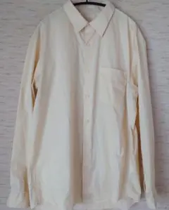 GU ボタンダウン長袖シャツ Lサイズ
