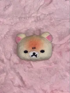 コリラックマ　えもじーず 怒り顔 ぬいぐるみ バッジ