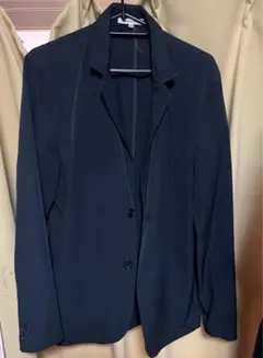 Dcollection 薄手 テーラードジャケット ネイビー Mサイズ