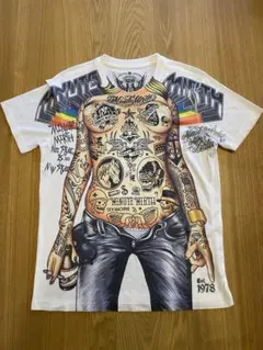 タトゥーアート コットン100% Tシャツ　Mサイズ　MINUTE MIRTH