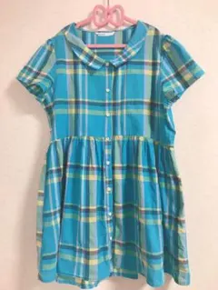 ehka sopo by SM2♡マドラスチェックシャツワンピース