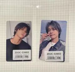 TXT ヨンジュン NO LABELS:PART 01 ユニバ トレカ　2枚 ②