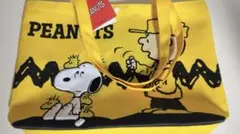 SNOOPY プラチナムザッカ トートバッグ スヌーピー ラウンドワン限定