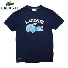 LACOSTE ネイビー ワニロゴ 半袖Tシャツのサムネイル
