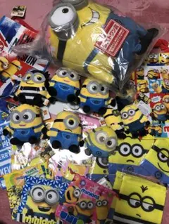 ミニオン　ボブ　ぬいぐるみ　プライズ　ポーチ　巾着　ラストワン