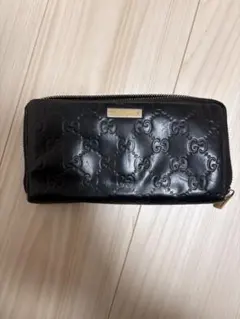 gucci 長財布　ブラック