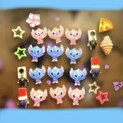 ネイルパーツ♡映画泥棒×スティッチ×エンジェル　ディズニーキャラ
