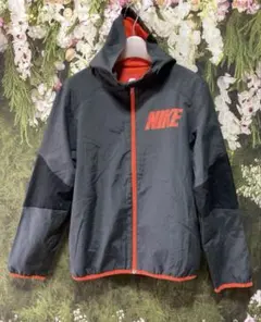 NIKE ジップアップパーカー　グレー　Mサイズ