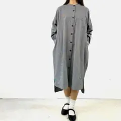 タグ付き 未使用品　NORTHERN TRUCK ロングシャツワンピース