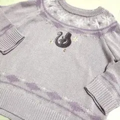 【新品】RELA. ディズニー　ラプンツェル　100 長袖　トップス　ニット