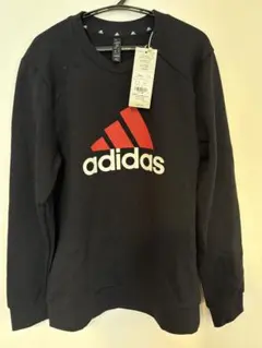 adidas トレーナー DTP58 黒/赤 サイズ160 新品