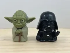 【レア】スターウォーズ ミニフィギュア 2体セット ヨーダ & ダースベイダー