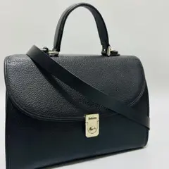 Burberry バーバリー ノバチェック ワンハンドル ハンドバッグブラック