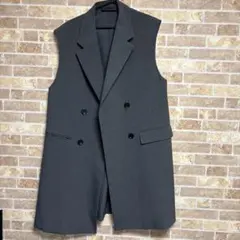 GU グレー ジレ Lサイズ