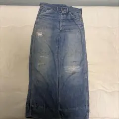 40s~50s 大戦　Sanforized ペインターパンツ　襤褸 雰囲気抜群