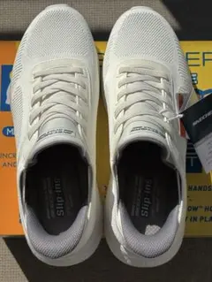 SKECHERS Slip-ins ホワイト スニーカー