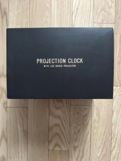 プロジェクションクロック　ホワイト【ジャンク品】