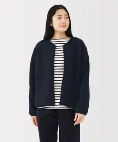 新品タグ付き 無印良品 ボアフリースジャケット