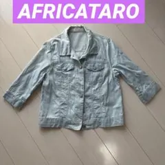 ★AFRICATARO デニム風シャツ★のサムネイル