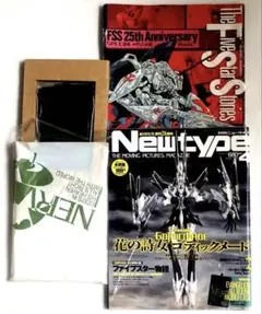 月刊ニュータイプ2011年4月号　付録2点（エヴァモバイルケース　FSS冊子）