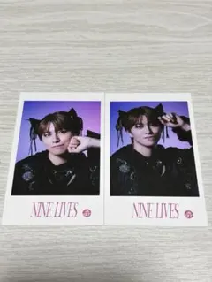 超特急 タカシ NINE LIVES ミニフォト 2枚