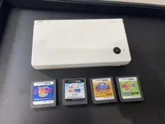 美品　ニンテンドーDSi 本体 白 ホワイト　おまけゲームソフト4本付き