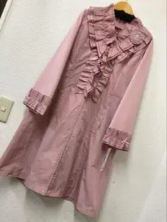 スーパービューティー♡ ♡ スタンドフリル衿タフタ素材ジャケット