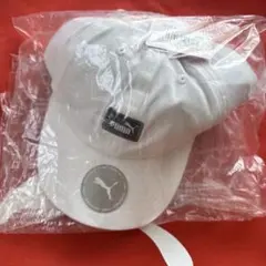 PUMA Ess Cap III ホワイト キャップ　フリーサイズのサムネイル