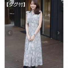 美品☆即完 SNIDEL Sustainable20周年プリントワンピース - メルカリ