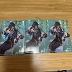 原神 ウエハースカード ガイア 3枚セット