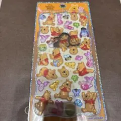 ︎プーさん　くまのプーさん　プチドロップステッカー　プチドロ　ディズニー　正規品