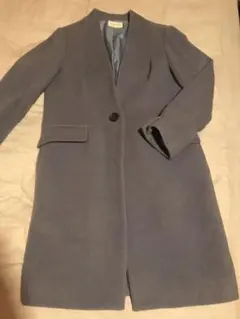 再値下げ‼︎PLSTウールモッサカラーレスコートS