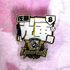 阪神タイガース 佐藤輝明　シークレットアクリルネームバッジ