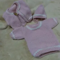 リボーンドール用　ニット3点セット